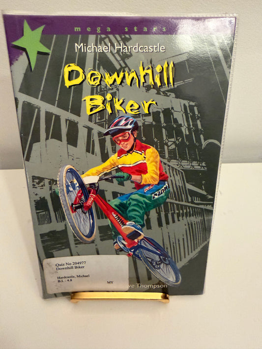 Downhill Biker by Michael Hardcas (Paperback book)