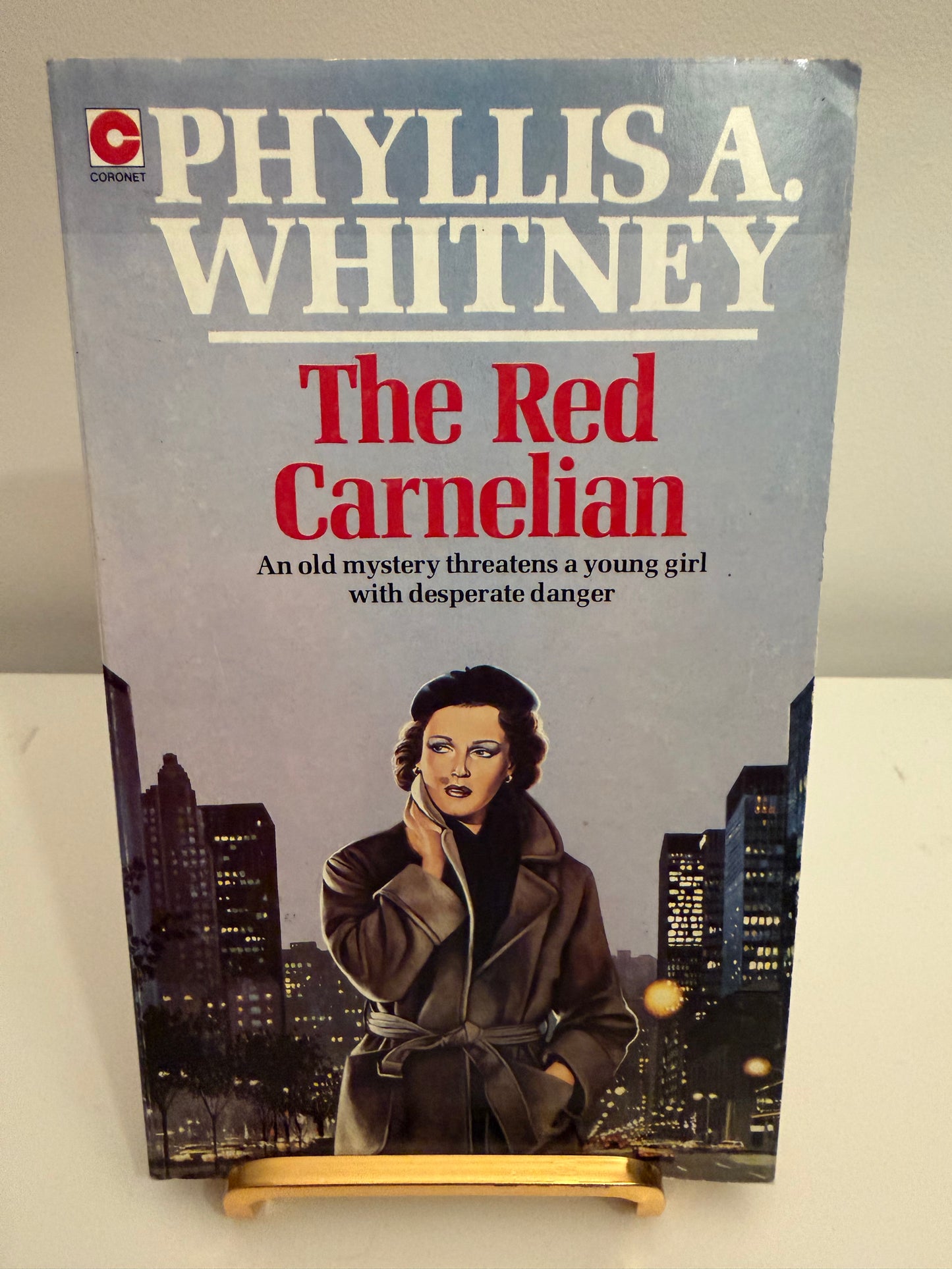 The Red Carnelian by Phyllis A. Whitney (paperback book)
