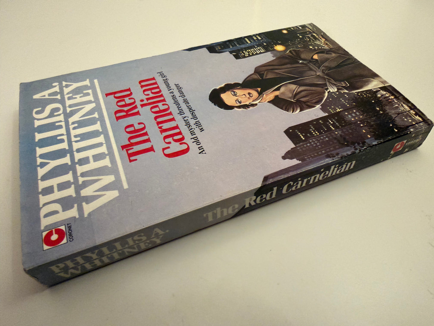 The Red Carnelian by Phyllis A. Whitney (paperback book)