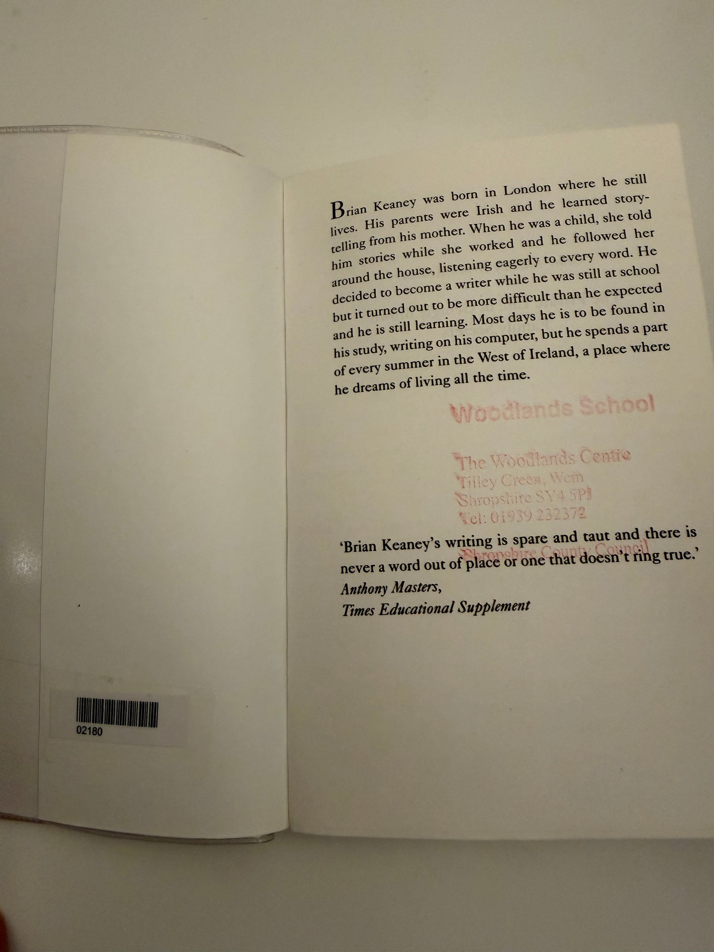 Bitter Fruit by Brian Keaney (paperback book)