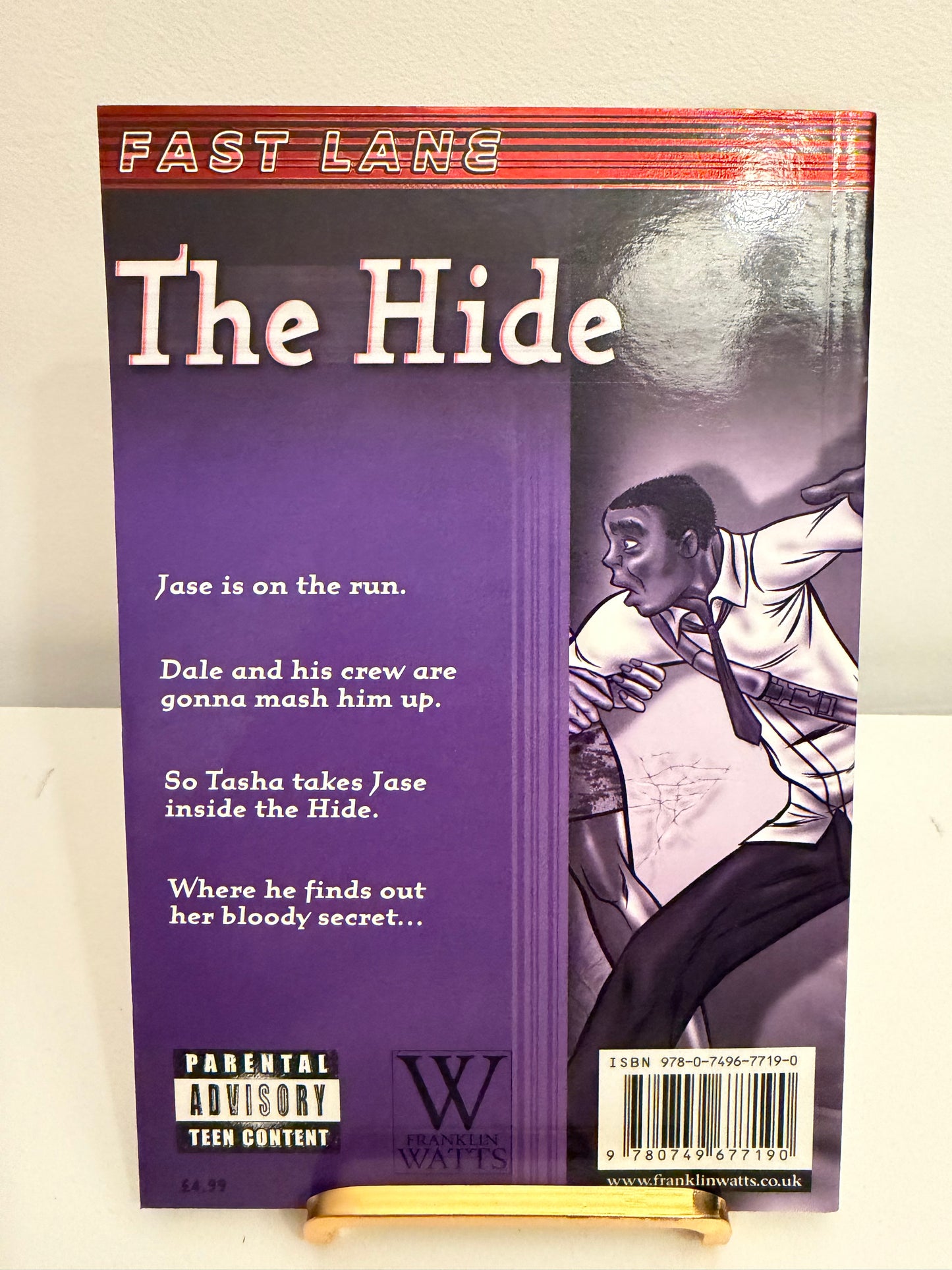 The Hide by Spike T. Adam (paperback book)