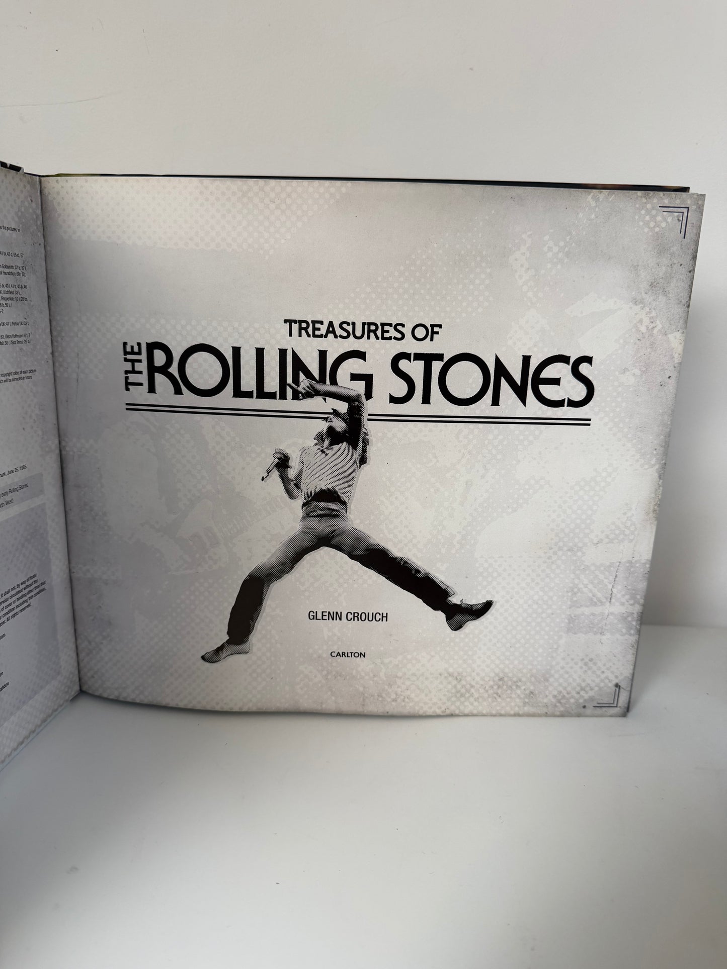 THE ROLLING STONES Treasures of In Folio Case HB 2011 Memorabilia