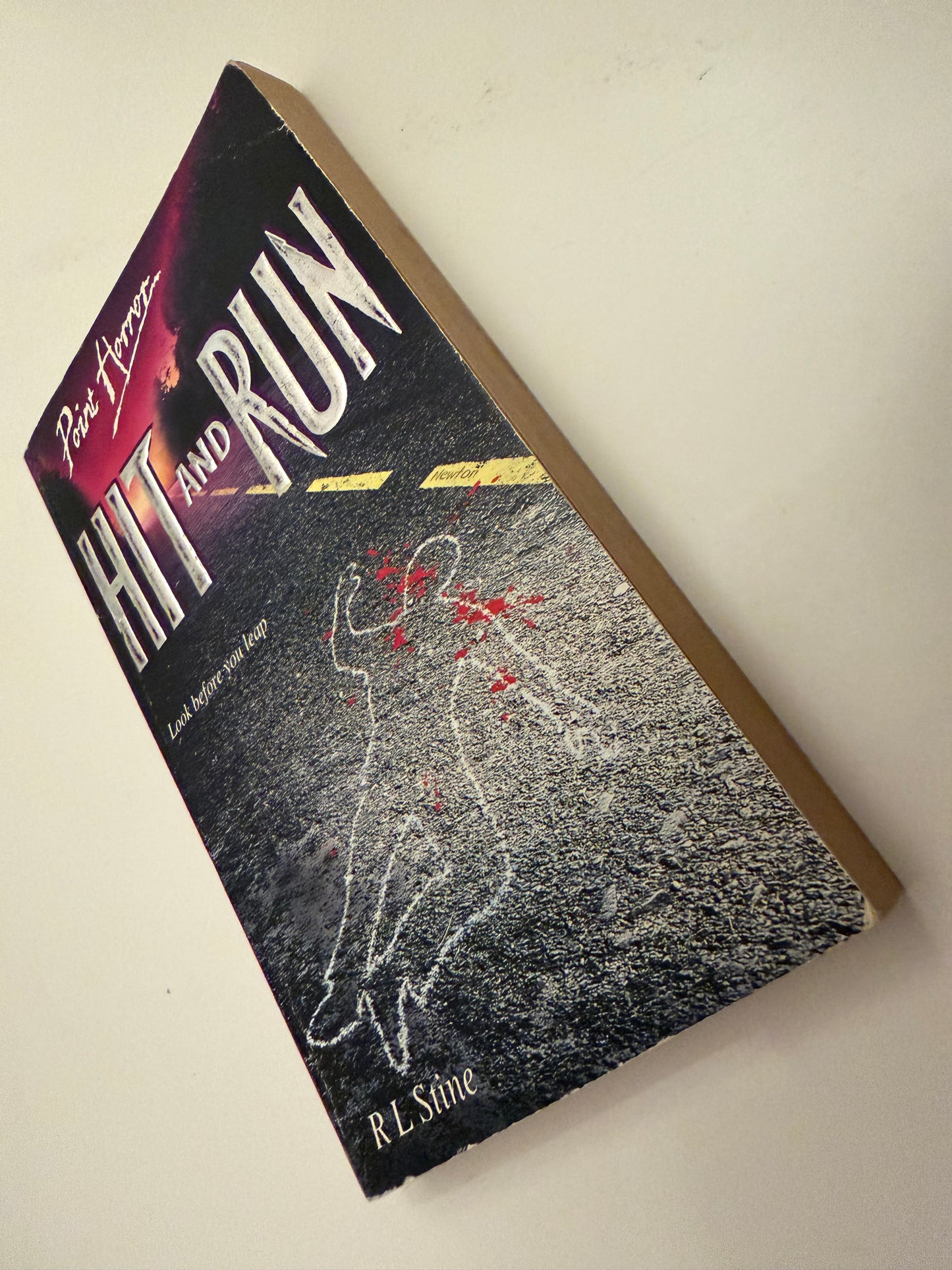 Hit and Run (Point Horror) by R.L. Stine (Paperback book)