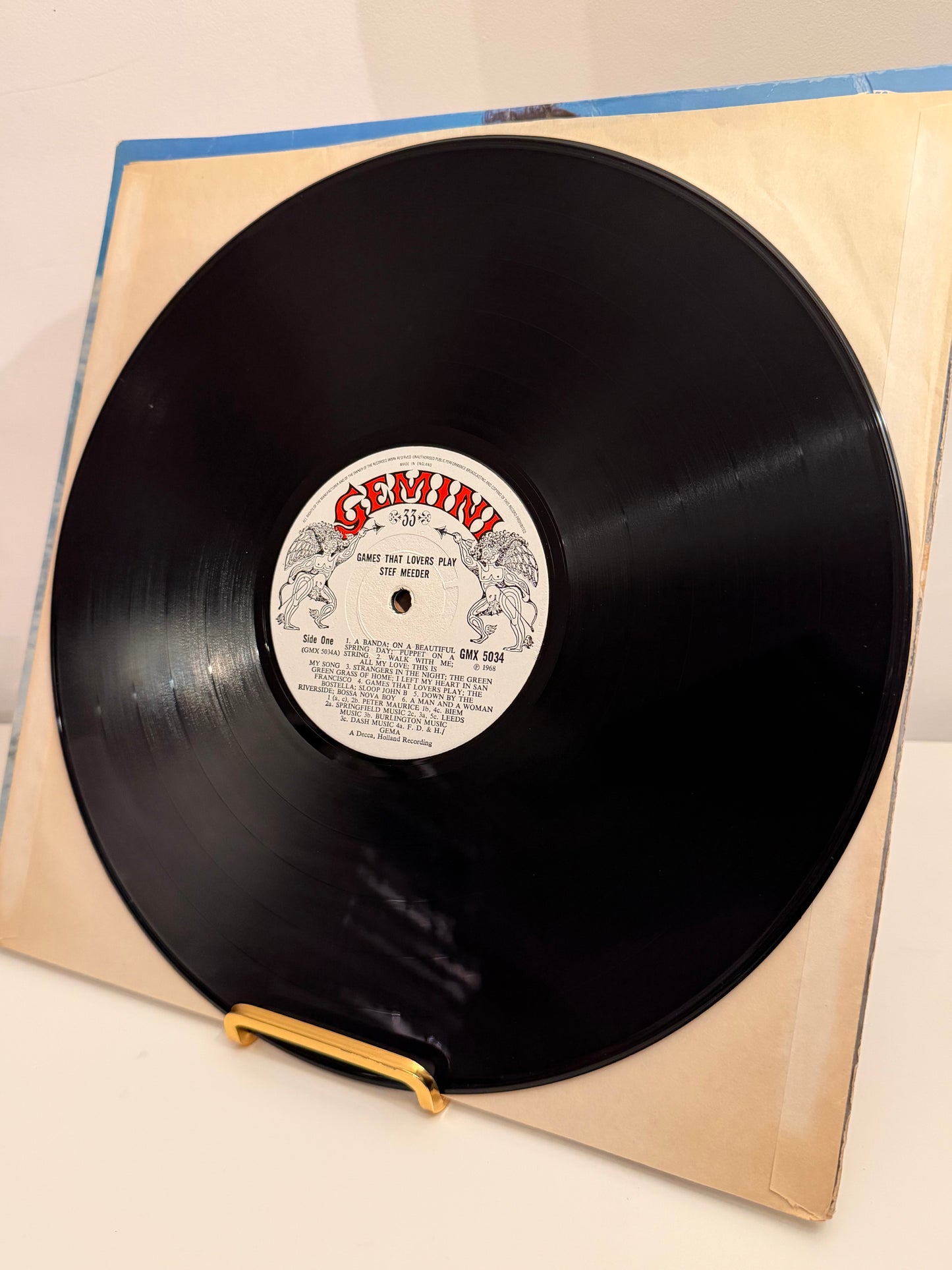 Stef Meeder Games that lovers play vinyl LP cover Hammond