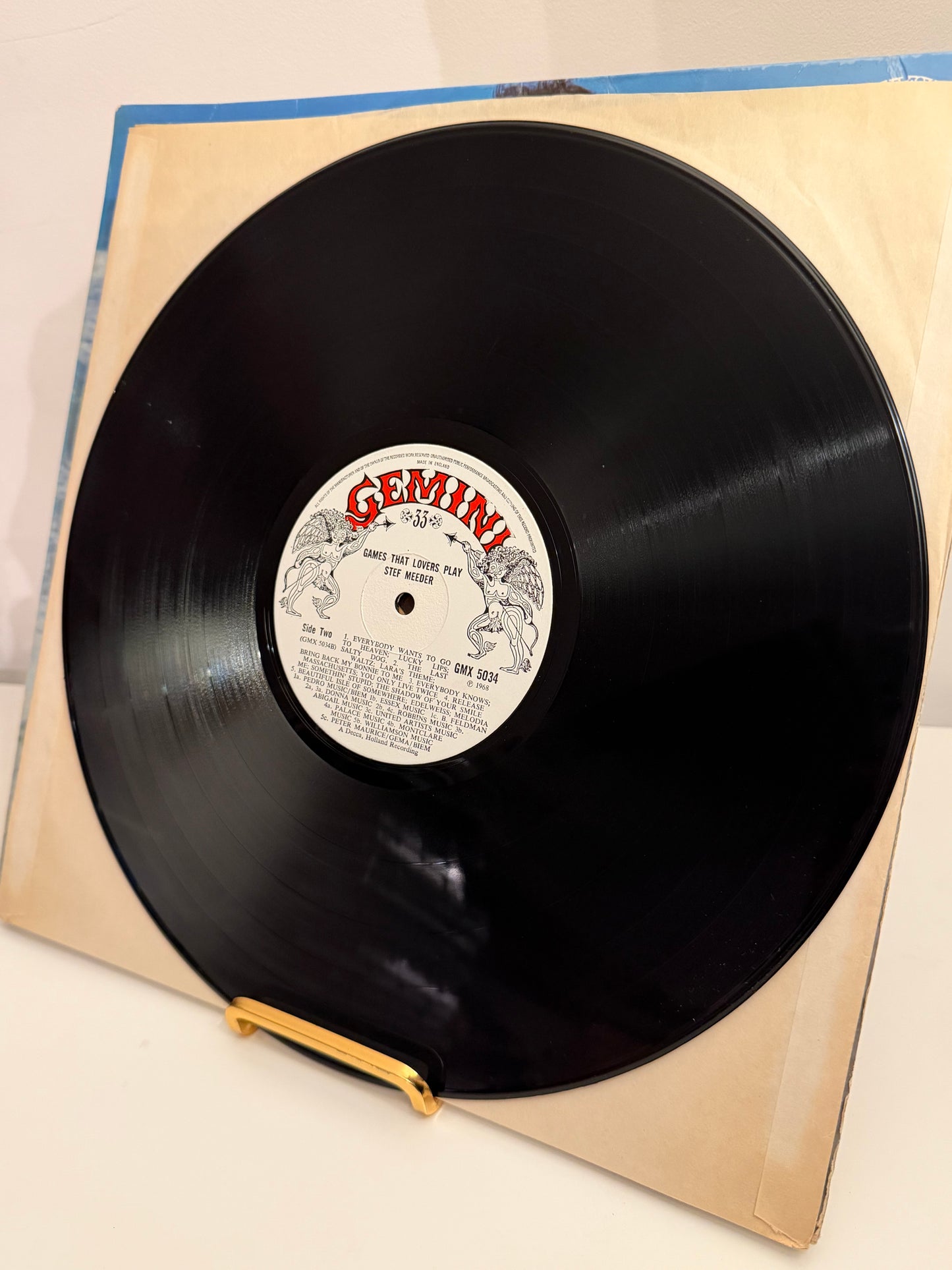 Stef Meeder Games that lovers play vinyl LP cover Hammond