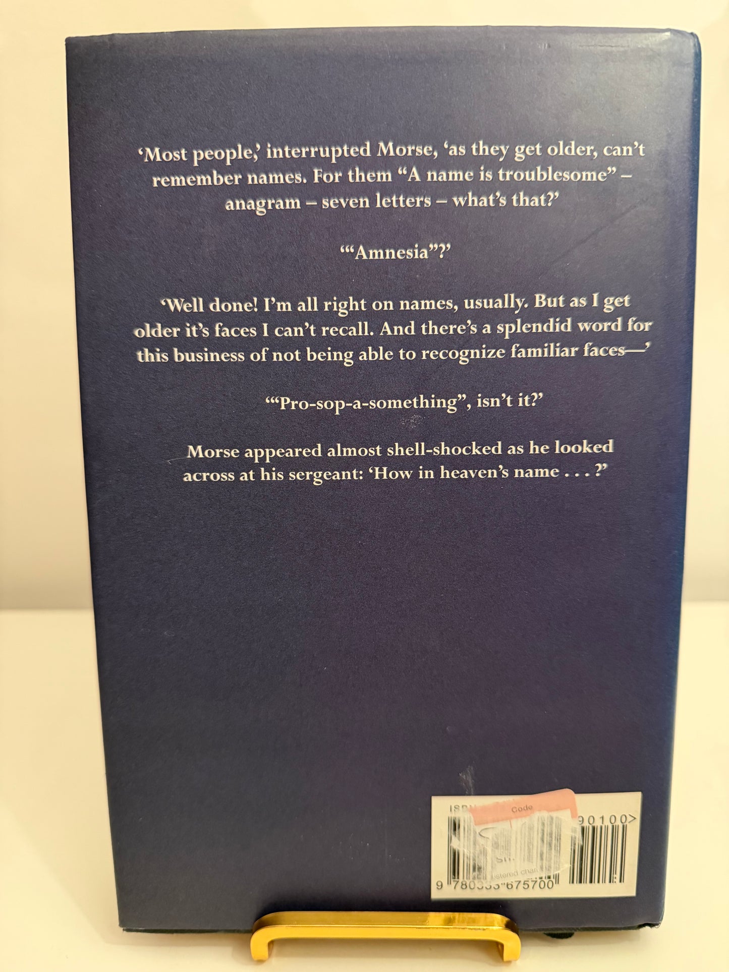 Death is Now My Neighbour: An Inspector Morse Novel by Colin Dexter (Hardback book)