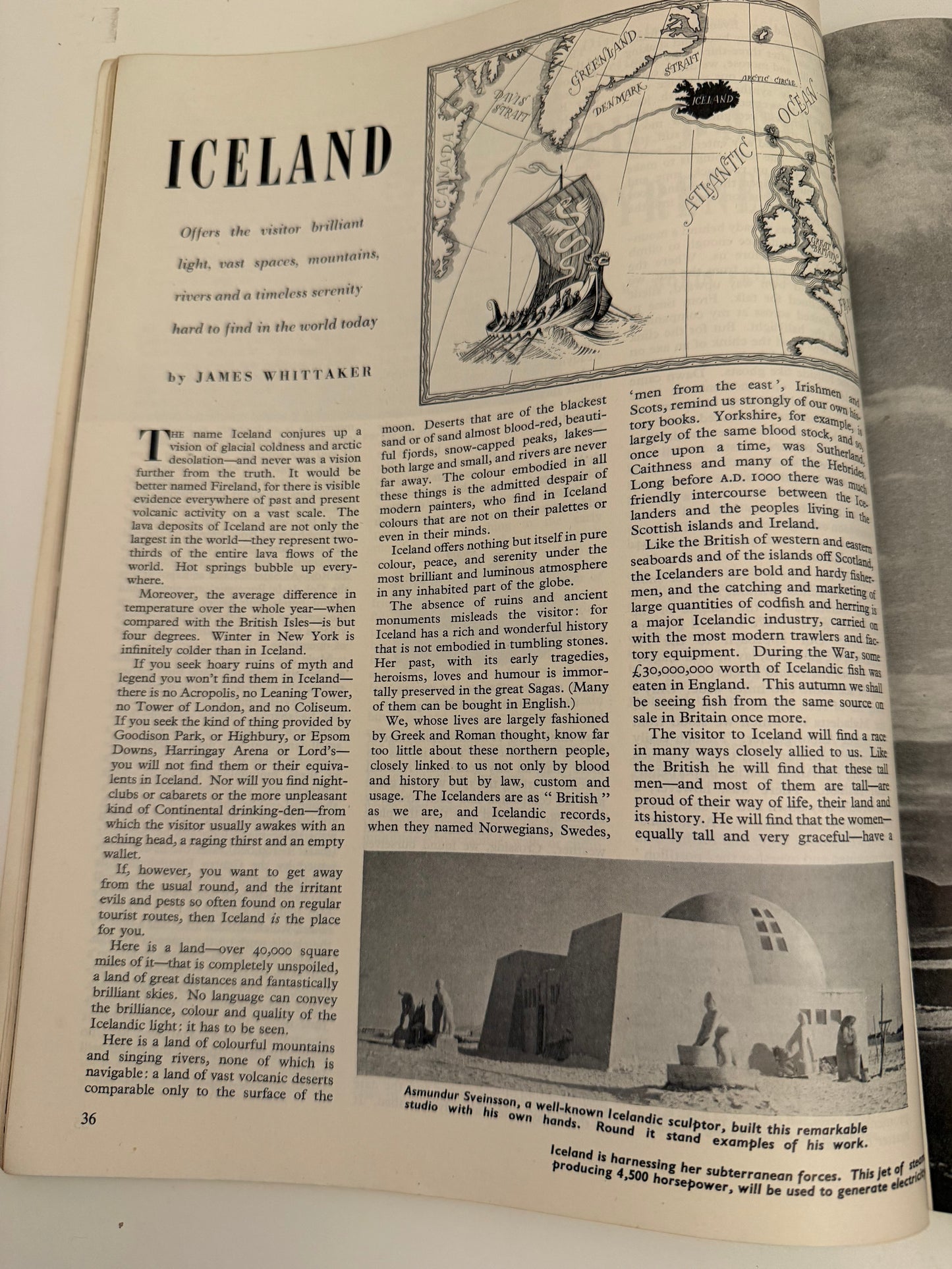 GO Magazine – Holiday Number 1953 | Vintage Travel Classic with Playful Beach Cover Art