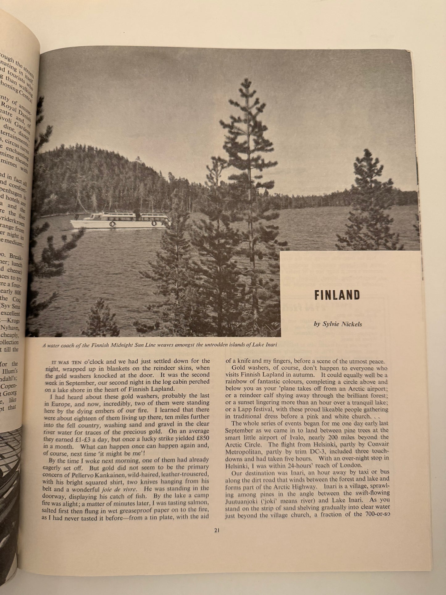 GO Magazine – March 1958 | Vintage Travel & Holiday Classic with Scandinavian Scarf Cover