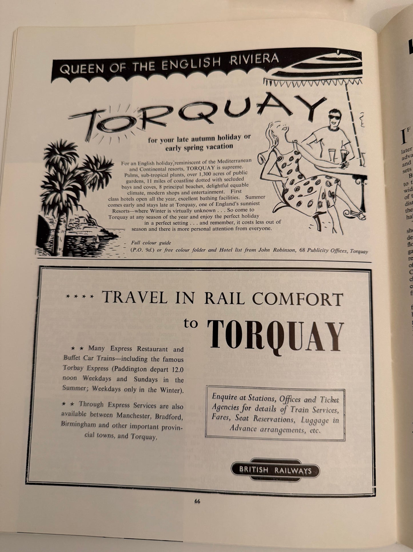 GO Magazine – September-October 1955 | Vintage Travel Classic with Striking Fan Cover Art
