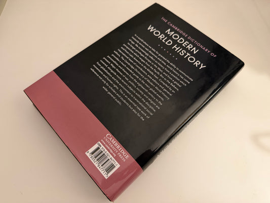 The Cambridge Dictionary of Modern World History by Edited by Chris Cook and John Stevenson (Hardback book)