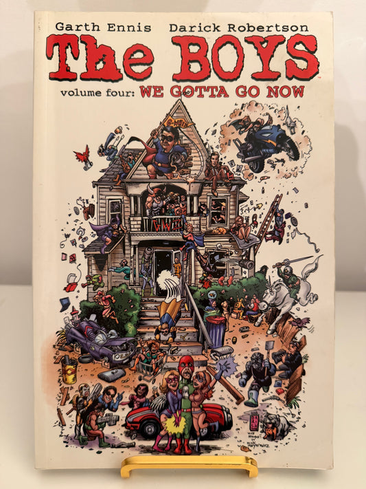 The Boys Volume 4: We Gotta Go Now by Garth Ennis & Darick Robertson (Dynamite Comics)