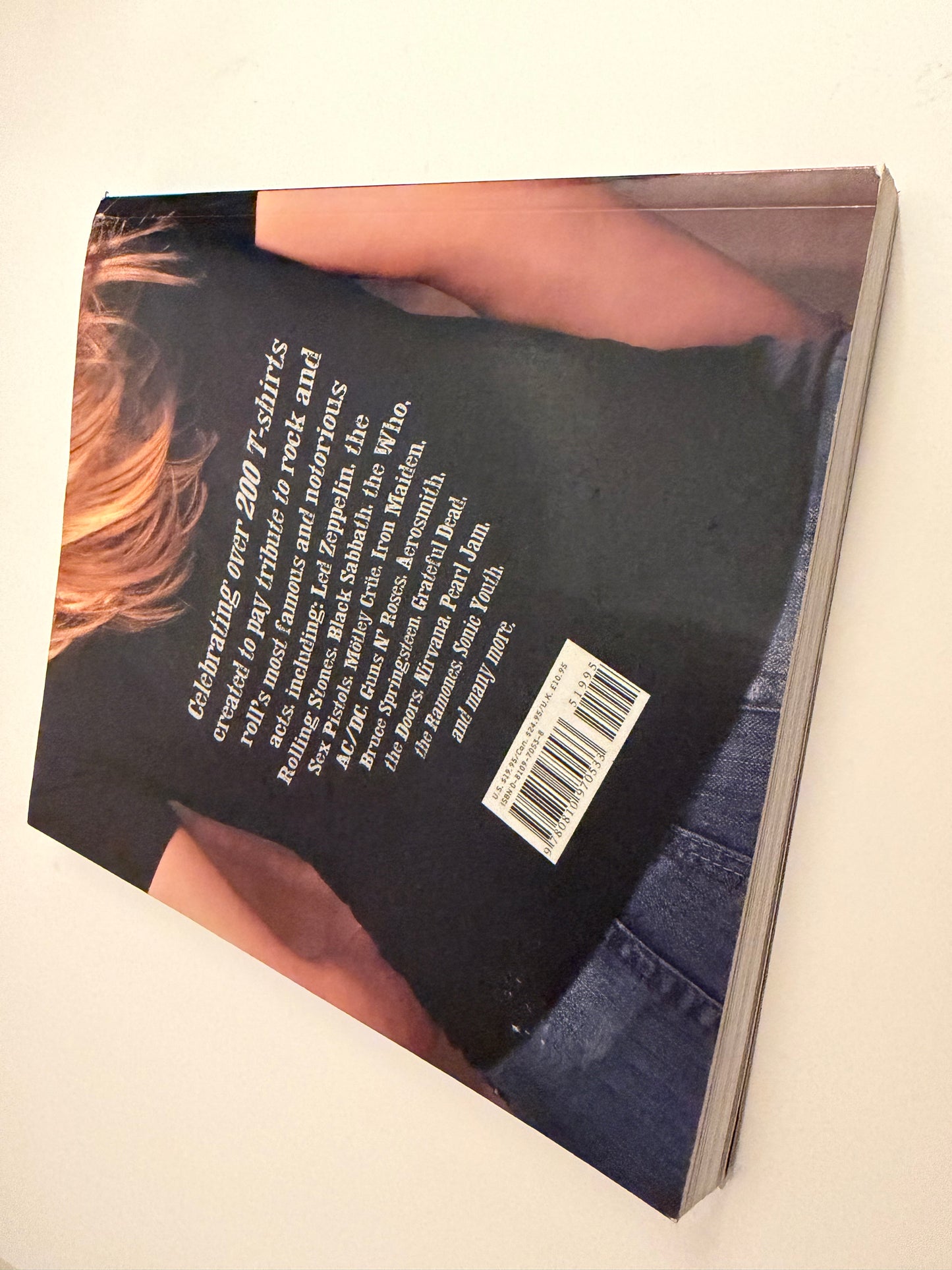 Rock Tease: The Golden Years of Rock T-Shirts by Erica Easley & Ed Chalfa (Paperback book)