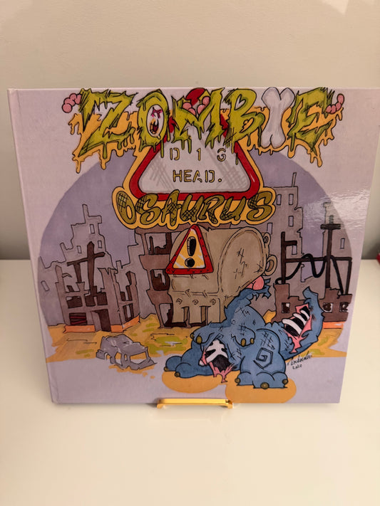 Zombie ID 13 Head: Osaurus A book by Thomas K Wickenden (Story and art by Thomas and Kaynen Wickenden - hardback book)