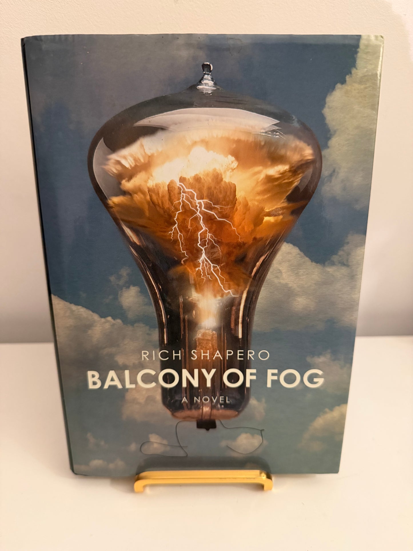 Balcony of Fog A Novel by Rich Shapero (hardback book)
