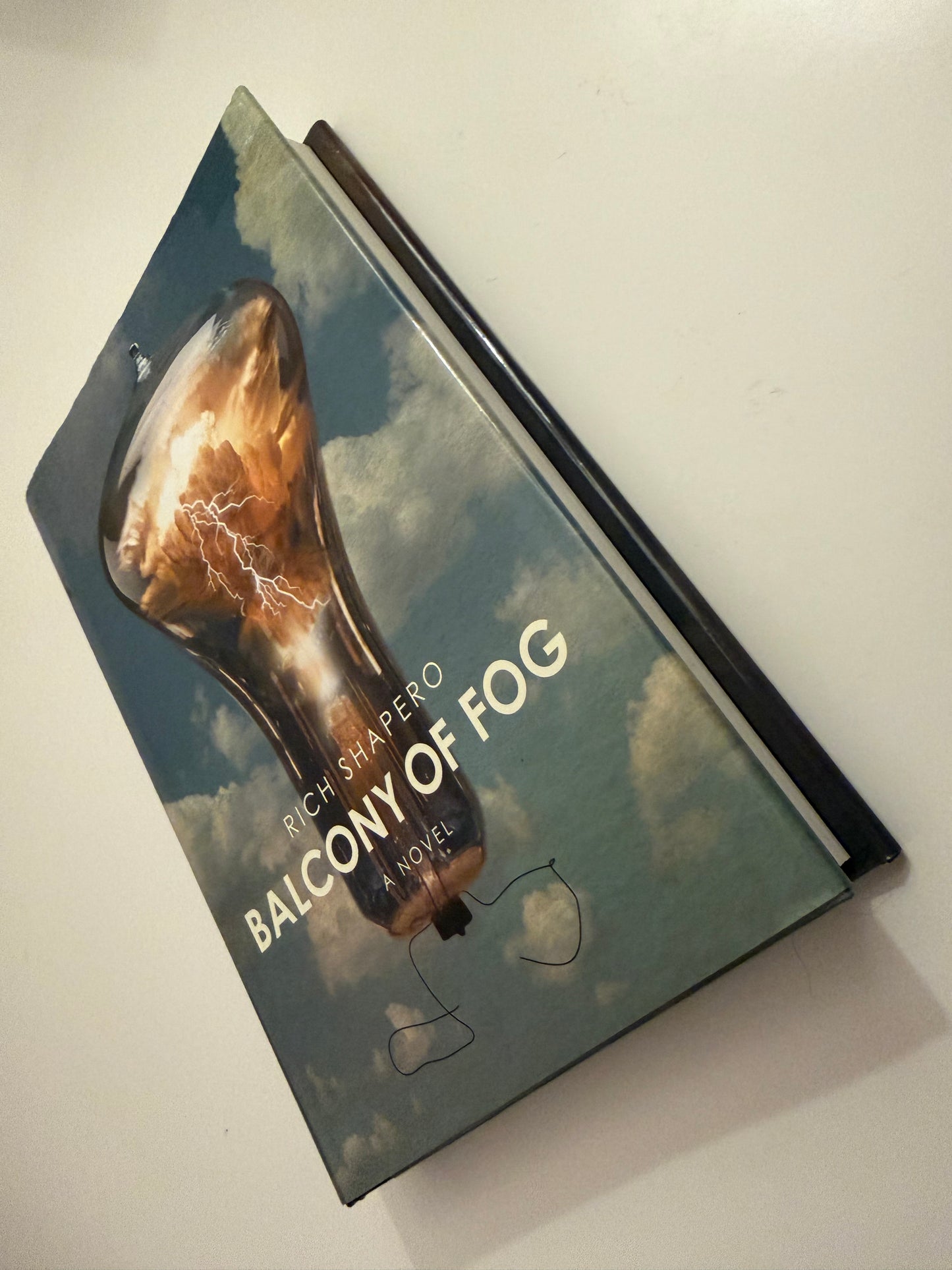 Balcony of Fog A Novel by Rich Shapero (hardback book)