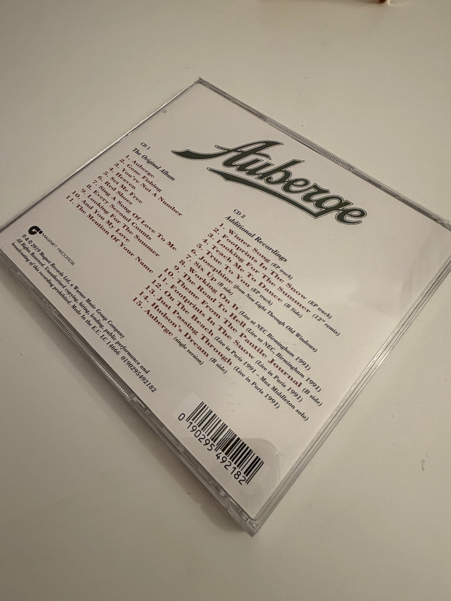 Chris Rea: Auberge 1991 (CD)