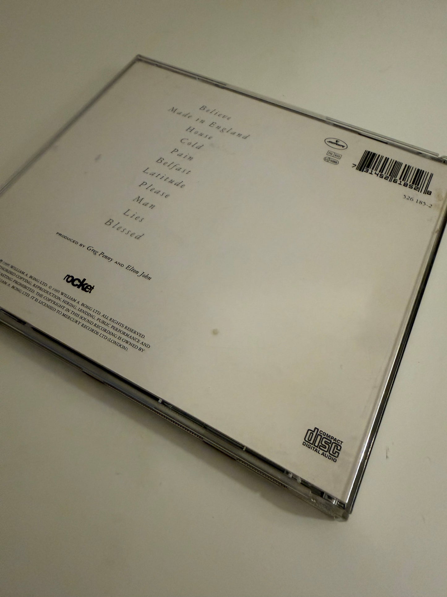 Elton John: Made in England (CD)