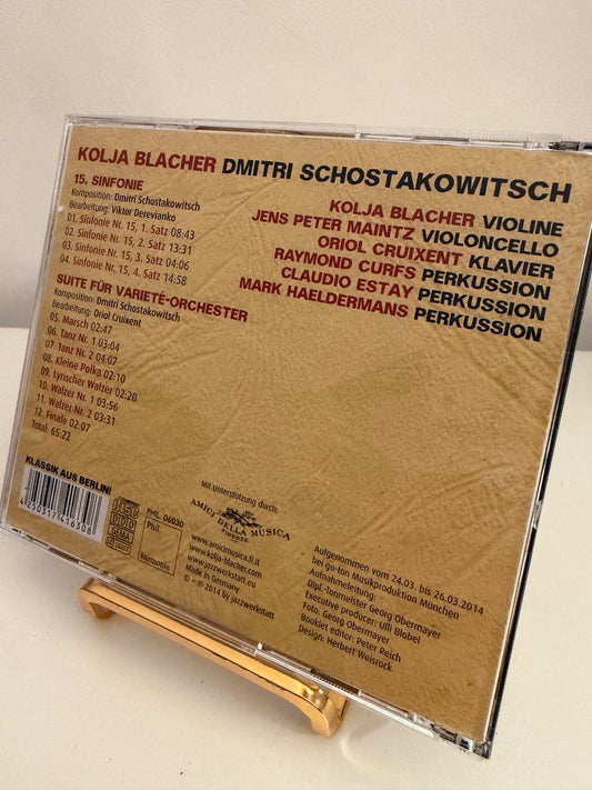 Kolja Blacher - Sym 15 & Suite Fur Variete-Orchestra [CD]