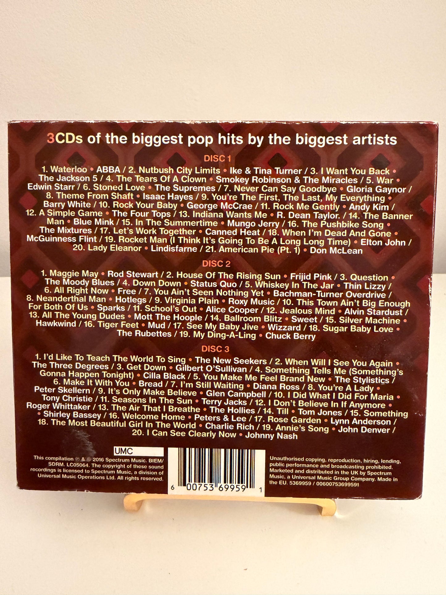 Top of the Pops: 1970-1974 by Various Artists (CD, 2016)