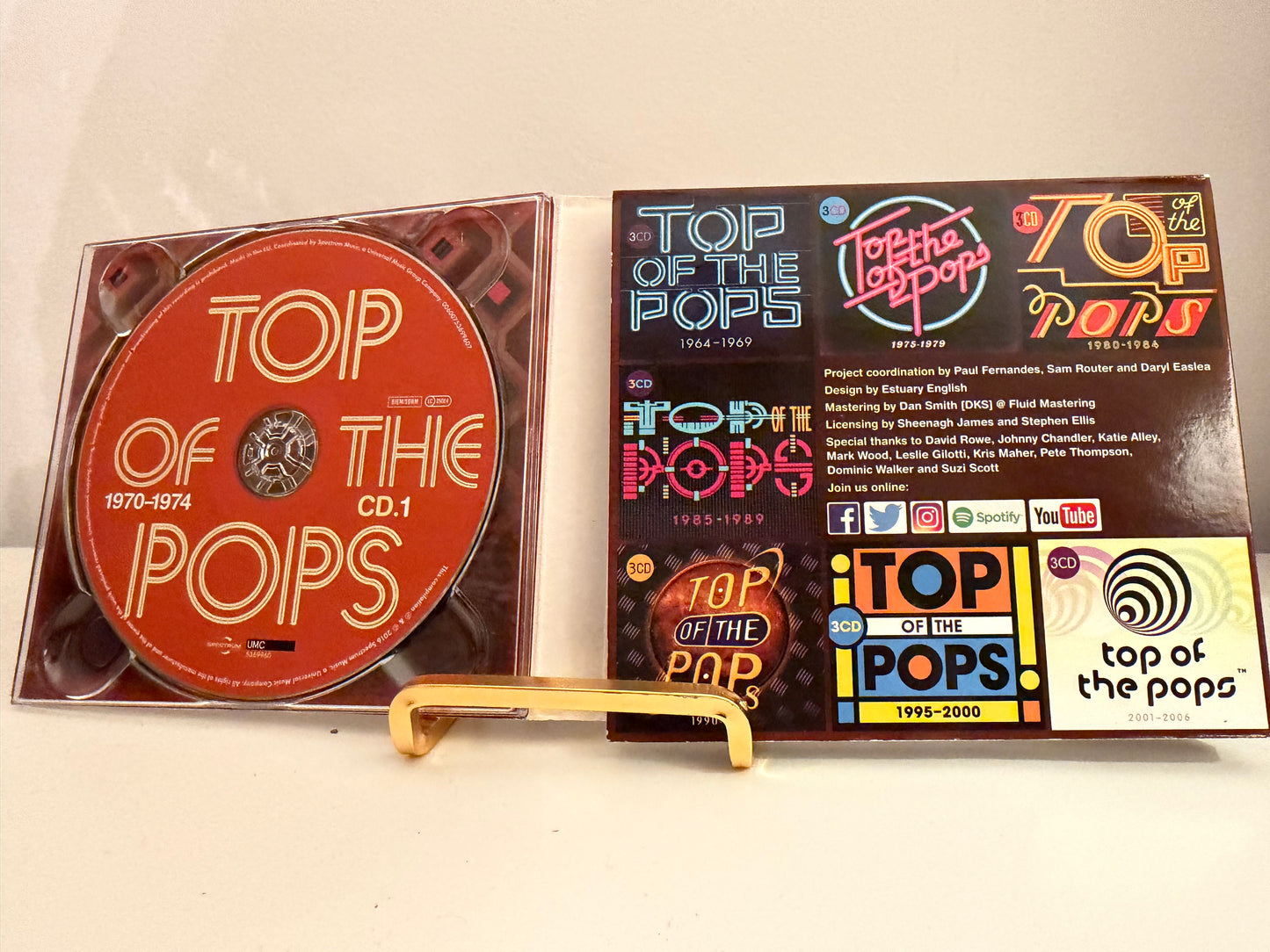 Top of the Pops: 1970-1974 by Various Artists (CD, 2016)
