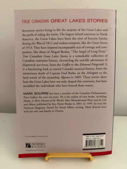 True Canadian Great Lakes Stories by Mark Bourrie (paperback book)