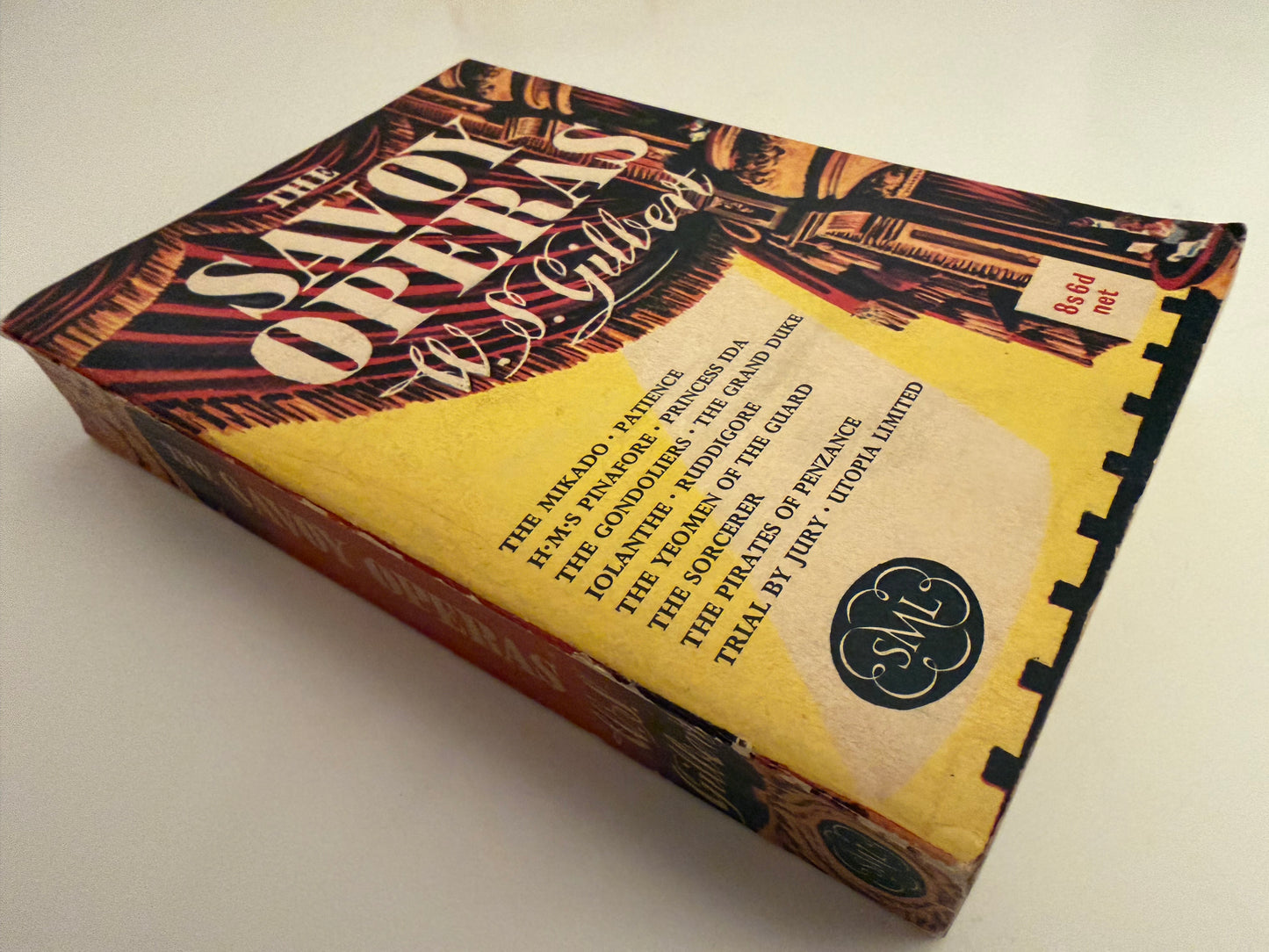 The Savoy Operas by W. S. Gilbert (paperback book)