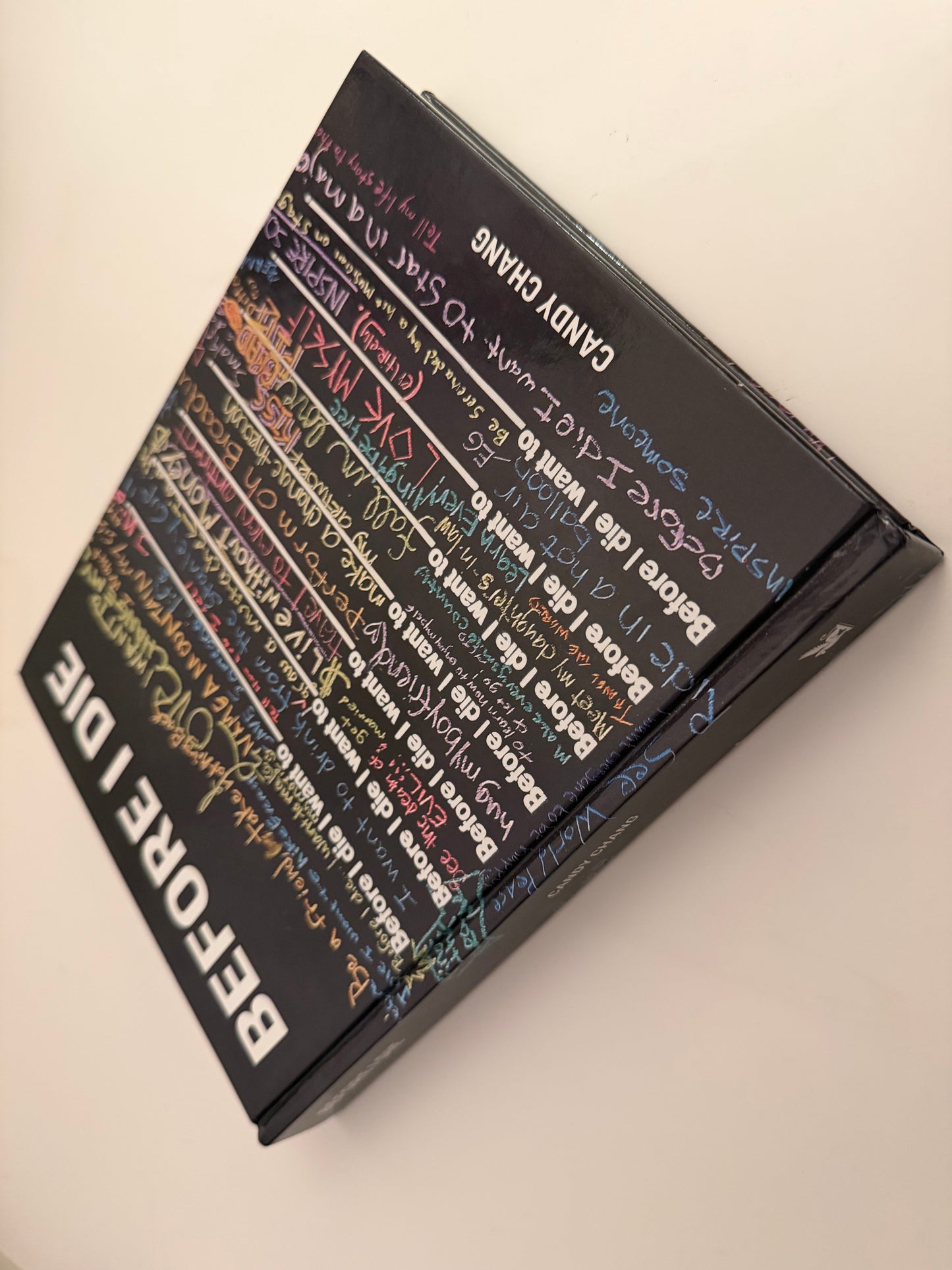 Before I Die by Candy Chang (Hardback book)
