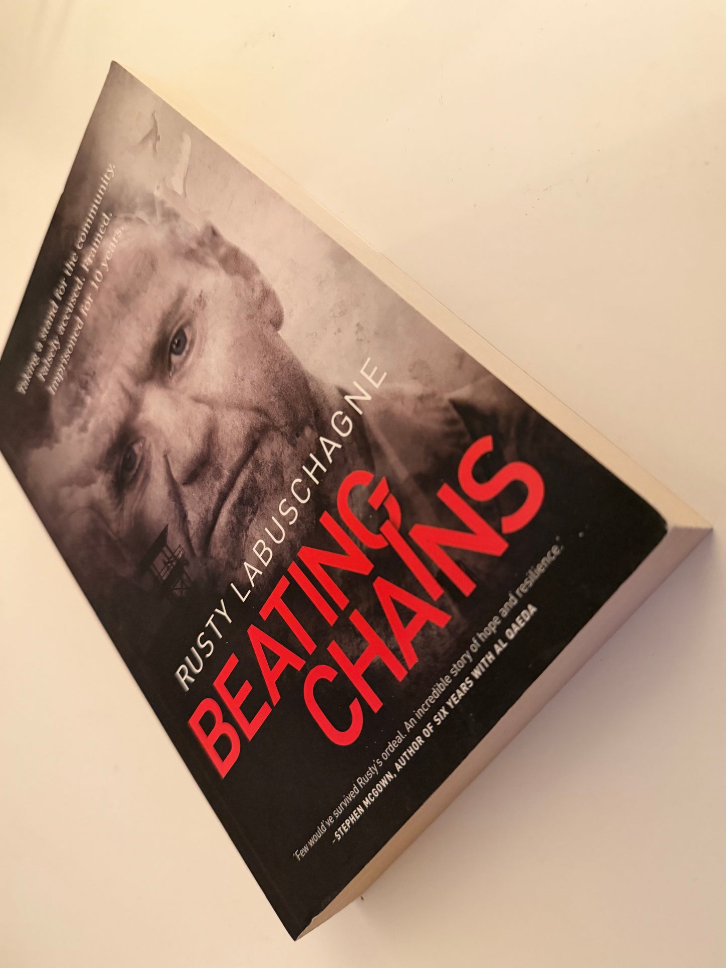 Beating Chains by Rusty Labuschagne (paperback book)