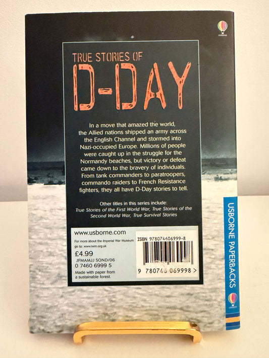 True Stories of D-Day by Henry Brook — In association with the Imperial War Museum (paperback book)