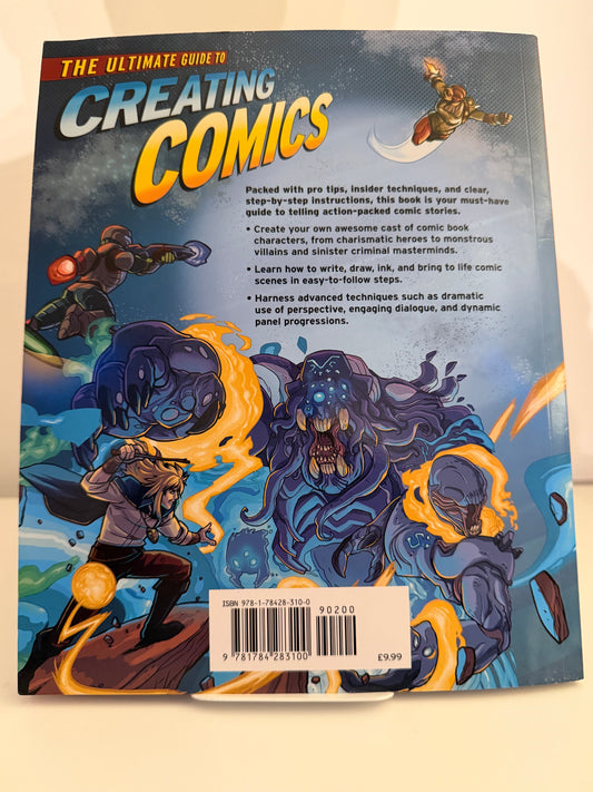 The Ultimate Guide to Creating Comics by William Potter and Juan Calle (paperback book)
