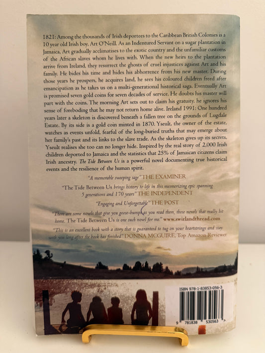 The Tide Between Us by Olive Collins (paperback book)