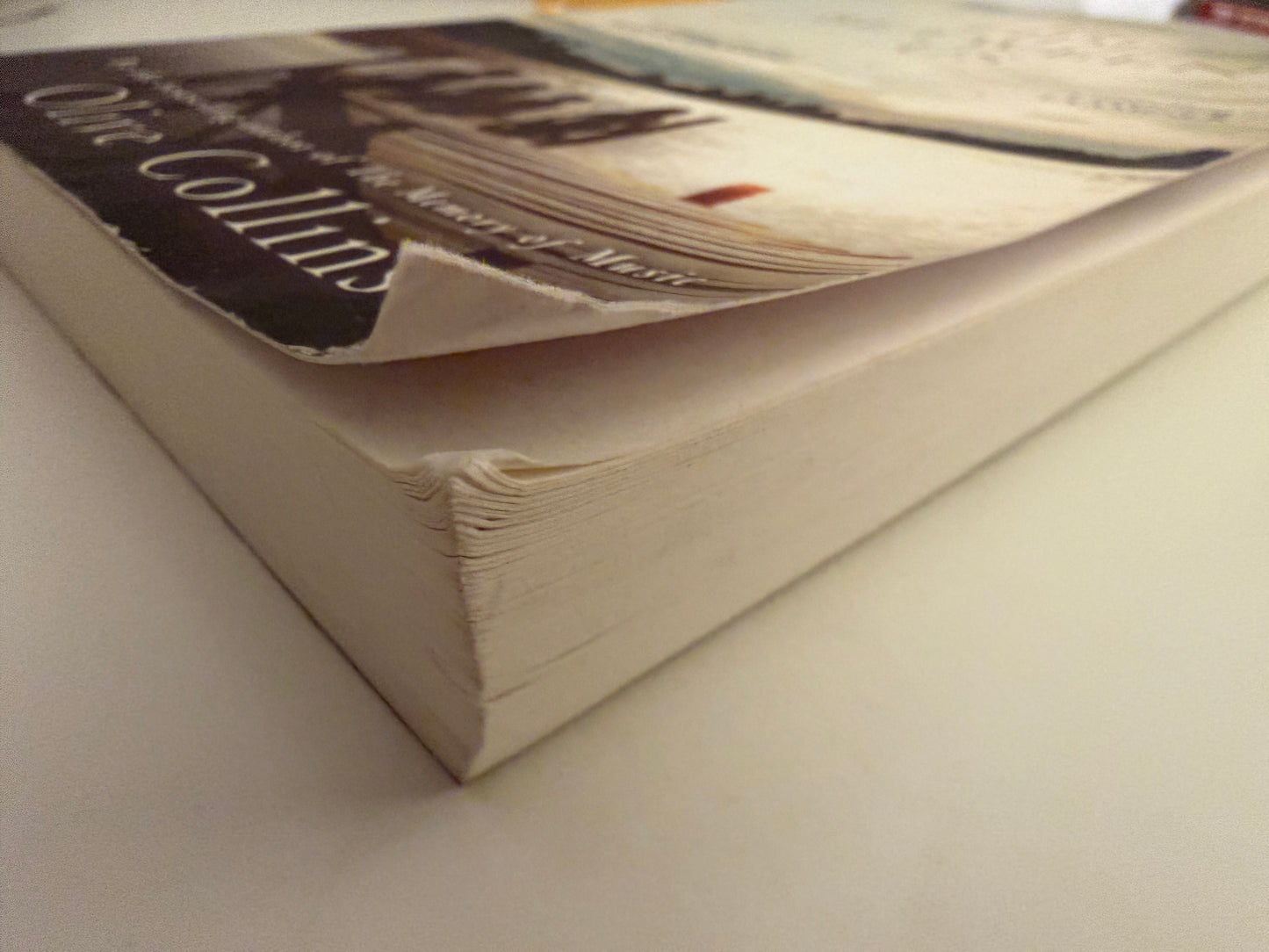 The Tide Between Us by Olive Collins (paperback book)