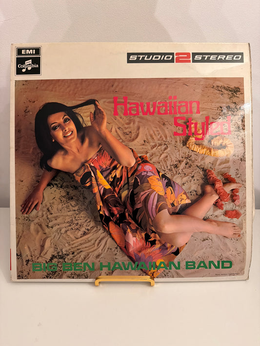 Big Ben Hawaiian Band, Hawaiian Styled LP, Marble Arch Vinyl