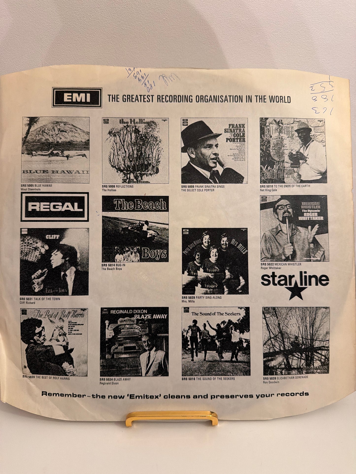 Big Ben Hawaiian Band, Hawaiian Styled LP, Marble Arch Vinyl