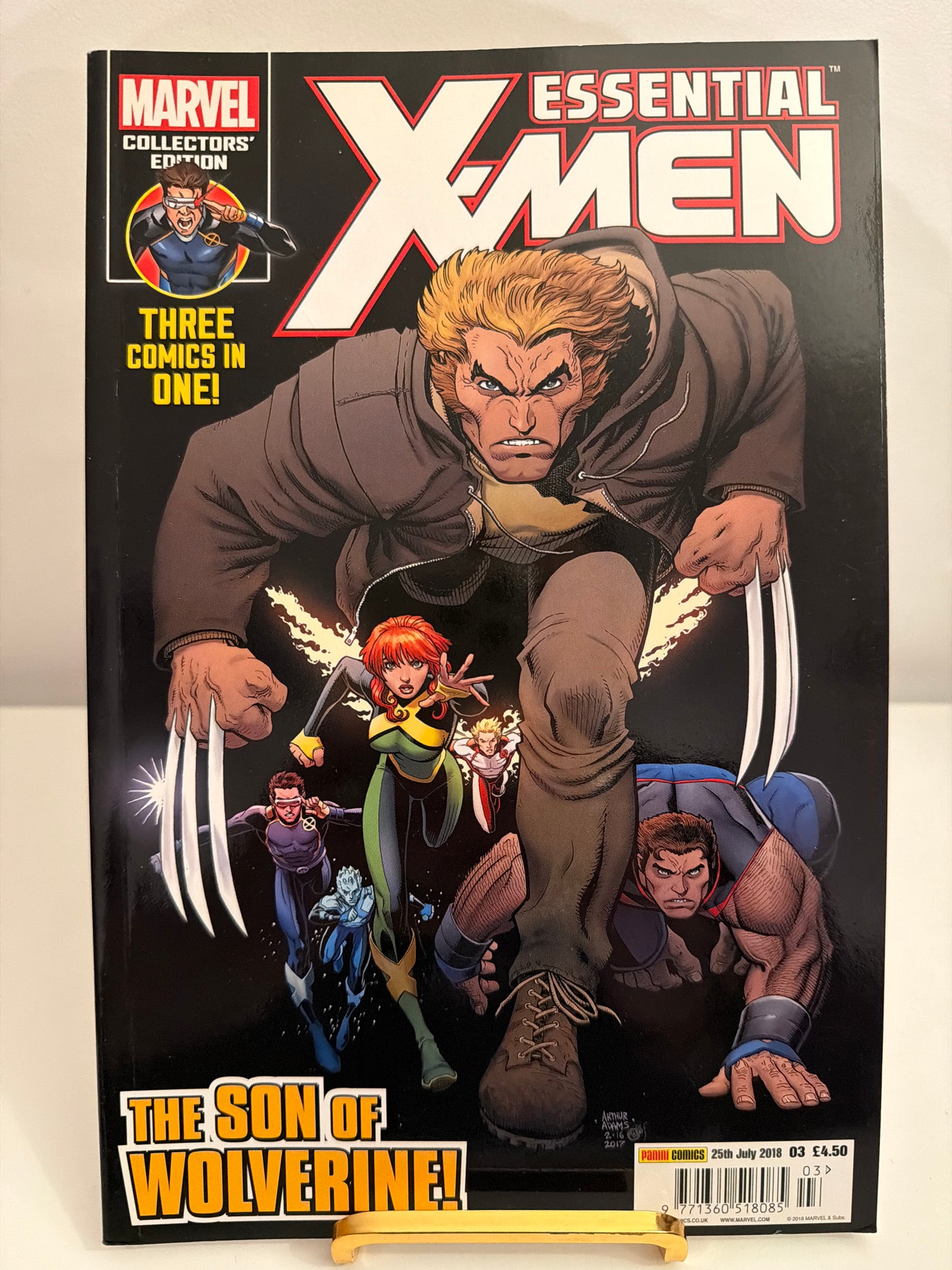 Marvel Collectors Edition Essential X-Men The Son of Wolverine No3 25th July 2018 (comic)
