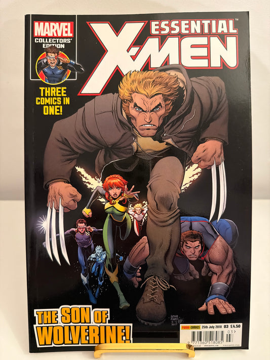 Marvel Collectors Edition Essential X-Men The Son of Wolverine No3 25th July 2018 (comic)