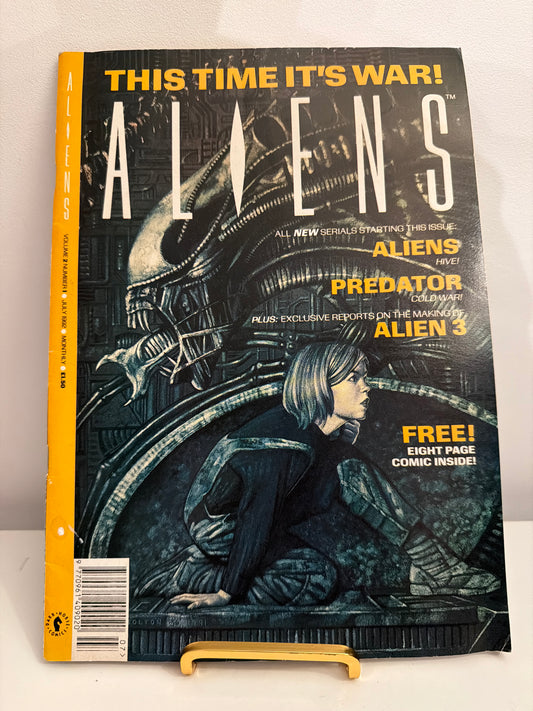 Aliens This Time It's War! Magazine Graphic Novel Comics Vol 2 #1 July 1992 (Comic)