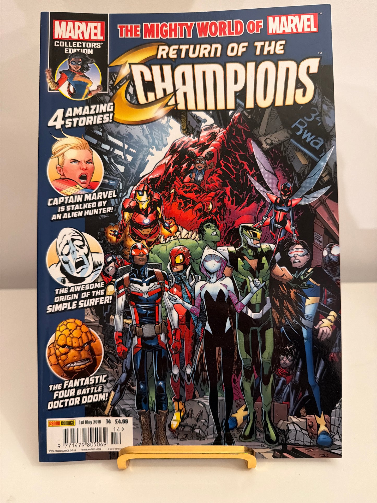 Marvel Collectors Edition Return of the Champions Vol.1 No14 1st May 2019 (comic)
