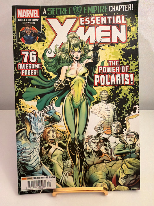 Marvel Collectors Edition Essential X-Men the Power of Polaris No5 19th September 2018 (comic)
